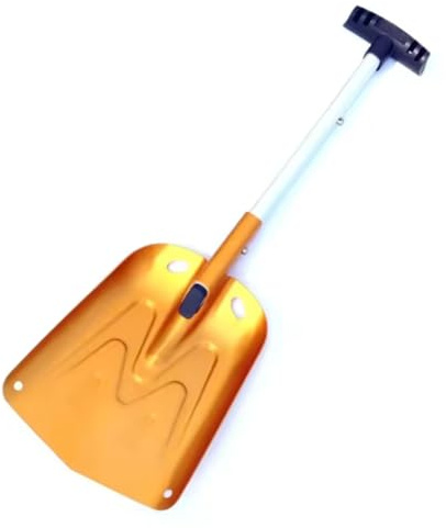 Generchin Pelle Pliante pour Utilisation Sportive Tout-Terrain - Pelle Pliable pour la Neige - Pelle Pliante pour Jardin Extérieur, Plage, Voiture, Camions - Outil en Métal pour Enlever la Neig