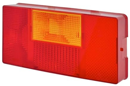 HELLA 9EL 136 819-031 Ljusglas, kombinationsbakljus - ECE - Vänster