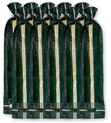 Bolsas de silo, sacos de arena, resistentes a los rayos UV, sin relleno, con cordón y asa, 10 piezas por paquete, Farmtex