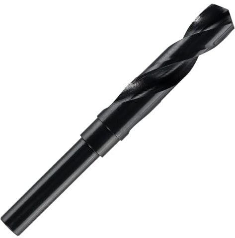 Rennie Tool - 15mm HSS Blacksmith Drill Bit/Reduced Shank Drill | For Steel, Aluminium, Cast Iron, Wood, Plastics & Non-Ferrous Metals. Ideal for Fabrication, Engineering & Hole Enlargement