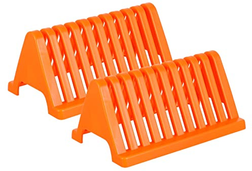 ULTECHNOVO 2 Stücke Objektträger Halter Mikroskop Deckgläser Ständer Microscope Slide Holder Biologische Proben für Labor Biologie Wissenschaft Studium Experimentierset Aufbewahrung