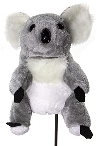 Koala Golfschlägerhaube, schöne Tier-Golfschlägerabdeckung für Fahrer – Golfschlägerhaube, 460 cc, Golfschlägerabdeckung, passend für PXG, Callaway Epic, Taylormade M2 M6, Titleist D2 D3 917