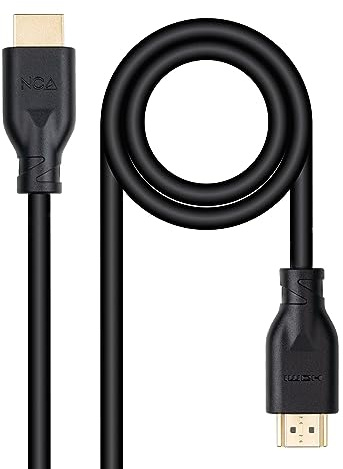 NANOCABLE 10.15.3905 - CABLE HDMI V2.0 4K@60HZ 18Gbps CCS NEGRO 5 M