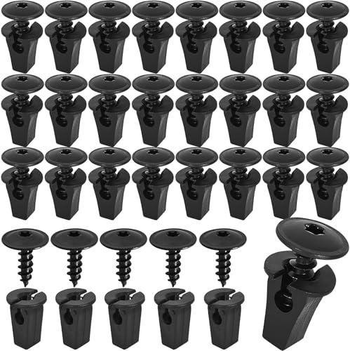 Set di viti autofilettanti, 30pcs auto parafango M5x16mm viti autofilettanti 30pcs dado di estensione clip di fissaggio per N90974701