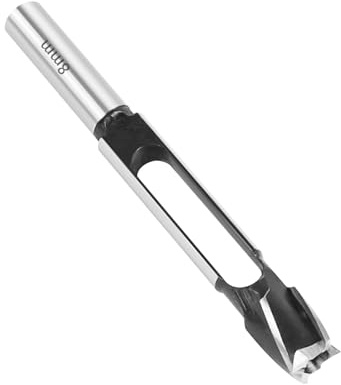 Fresa per Spine di Legno con Punta per Trapano a Tenone, Fresa per Fori di Spine di Legno, Fresa per Trapano Profondo per Spine a Tenone per Lavorazione del Legno, Fresa per Spine Coniche di Tenuta