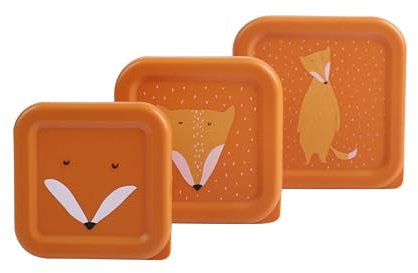 Boîtes à goûter - 3 pièces - Mr. Fox - Trixie