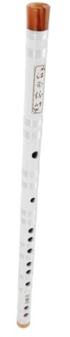 Bambusflöte G Weiße für Anfänger und Fortgeschrittene | Flöte Barocke Griffweise, Chinesisches Traditionelles Musikinstrument, Ergonomisches Design