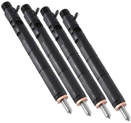 Ugello Iniezione Per HYUNDAI Per TERRACAN 2.9 Diesel Nero Iniettore Di Carburante Diesel Iniettore Di Carburante Iniettore Compatibile EJBR02401Z Iniettore Motore(4pcs)