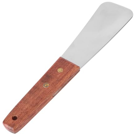 FUNNETOYU Pelle à Glace Pratique Manche En Bois, Cuillère à Glace Ménagère Légère, Spatule à Crème Glacée Pour Usage Domestique, Outil Cuisine Compact Pour Desserts