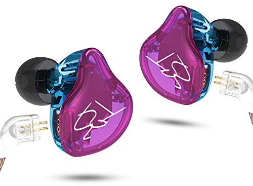 KZ ZST Dynamic Hybrid Écouteurs intra-auriculaires à double pilote Couleur sans micro