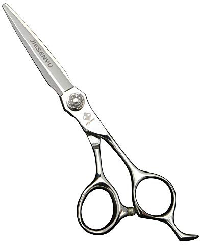 JIESENYU Haarschneidescheren-Set 15,2 cm, professionelle Friseurschere aus Edelstahl für Friseursalon, Ausdünnen, Heimgebrauch (Schneidschere)