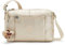 Kipling Wes Metallic Crossbody Bag Starry Gold Metallic