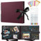 Album Photo Scrapbooking, Personnalisable, 80 Pages Livre Kit Avec 12 Stylos Métalliques, Pour Bébé Enfant, Pour Mariage, Voyage, Anniversaire