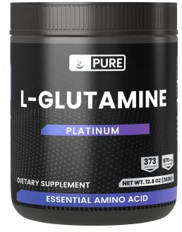 Pure Original Ingredients L-Glutamine Powder, (12 oz), Natural Amino Acid, Flavorless, Always Pure