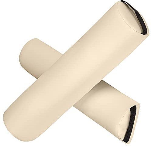 tectake® Lot de 2 Coussin de massage de Table de Massage pour Cervicales et Cou Nuque Genoux Dos Pieds Positionnement