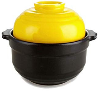 SUNMME Cocotte - Four émaillé. Petite cocotte Ronde en Fonte émaillée Classique en grès
