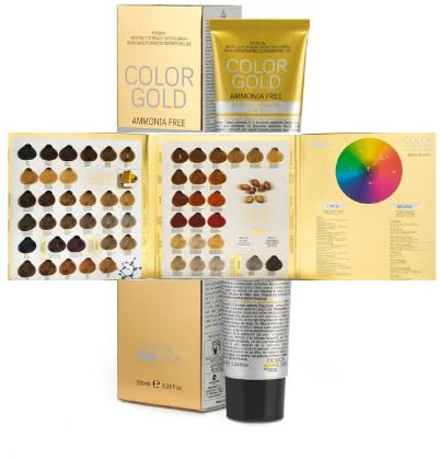 Color Gold NO Ammoniaca con argan e Keratina 100ml (3.0 castano scuro)