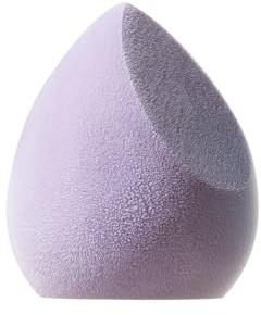 JUNO & Co. Microfiber Makeup Sponge, Dual Layer Technology for Full Coverage Flawless Makeup Blender for Foundation, Powder and Cream (Lavender Style and Purple Color)