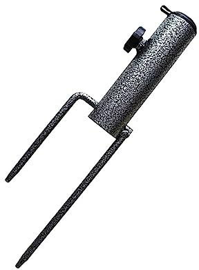 Kisangel Sonnenschirmständer Erdspieß ø Robuster Sandanker Schirmhalter Für Strand Garten Terrasse Outdoor Mit Stabilem Bodeneinsatz Windresistent Und Installieren