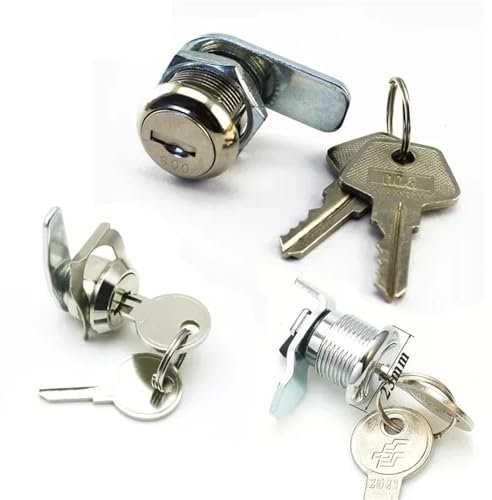Serrure à came for caisse enregistreuse, for tiroir-caisse, quincaillerie de meuble, 1015, 1 pièce(L - Different Key)