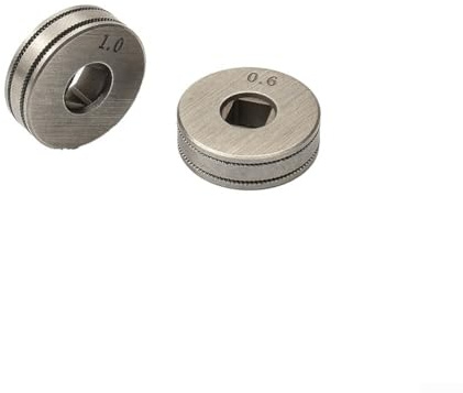 2 Stück Mig Schweißdraht Vorschub Antriebsrollen für 0 6 mm und 1 0 mm mit Kunrled Groove