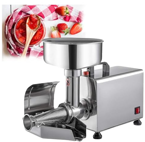 RayGenius 450w Tomato Press, Stainless Steel Jam Machine, Jam Sieve, Fruit Pressure Jam Machine, Sauce Press Machine.