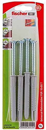 Fischer Universalrahmendübel FUR, 10 x 80 T K SB-Karte, 62410