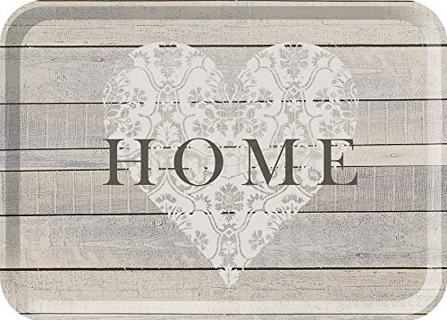 Creative Tops 5166070 Everyday Home Large Melamine Serving Tray by , 38.5cm x 27.5cm x 1cm , Grey