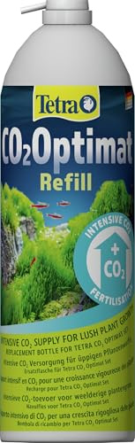 Tetra CO2-Depot - Pflanzenpflege, 1 Stück | Ersatzflasche für CO2-Optimat zur Anreicherung des Aquariumwassers mit Kohlendioxid für prächtige Wasserpflanzen