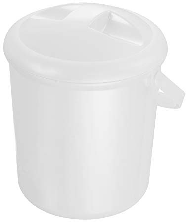 Rotho Babydesign, BELLA BAMBINA, Windeleimer geruchsdicht ohne Nachfüllkassetten, umweltfreundlich & hygienisch, ideal für den Wickeltisch 26×23×37 cm (L×B×H),weiß