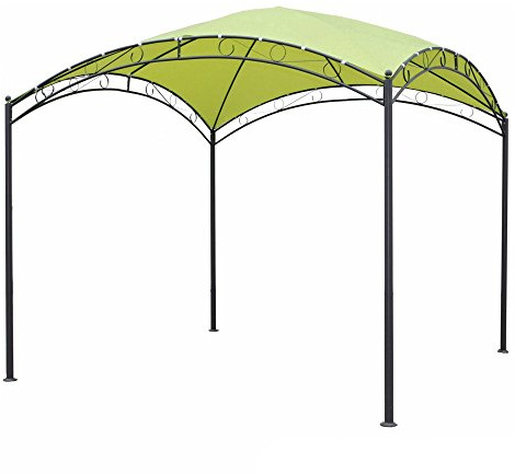 International Caravan Furniture Piece Square 10 Foot Dome Top Gazebo