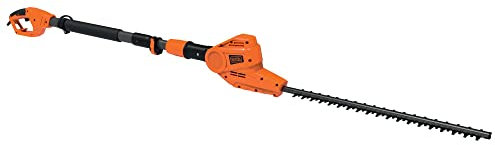 BLACK+DECKER PH5551-GB Corded Hedge Trimmer, 550 W , Orange