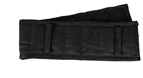 QHP Longier-Schabracke Longier Pad Synthetik Warmblut viele Farben (Schwarz)