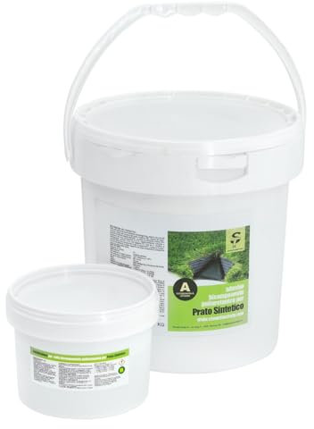 Colla Poliuretanica Bicomponente per Prato Sintetico parquet legno conf. 5 kg STI