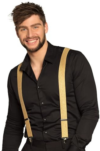 Boland – hängslen, justerbar, elegant, 20-talet, Gatsby, karneval, halloween, karneval, temafest, utklädnad, teater, tillbehör