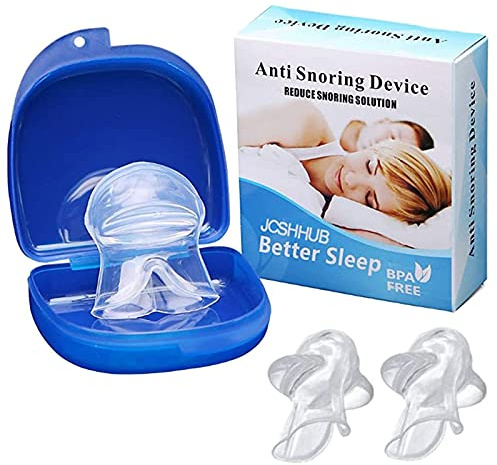 Dispositivo Anti-russamento, 2 Pcs Silicone Bite Bruxismo Notturno Automodellante Dispositivi Anti Russamento Della Lingua Retainer, per Prevenire Russamento e Bite Denti