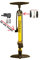 BEE Fahrradpumpe mit Manometer Standpumpe für alle Fahrrad Ventile