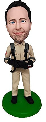 mydedor Custom Bobble-Heads - Suche und Rettung Mann Figur - Handgefertigte Puppe - Personalisiertes Geschenk - Auto-Armaturenbrett geeignet.