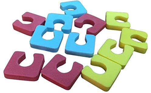 Healifty 144 Stück Pediküre-Werkzeuge Maniküre-Werkzeuge Schwamm-Zehenspreizer Pediküre-Zehenspreizer Pediküre-Zubehör Schwamm-Zehenabstandshalter Schwamm-Zehenteiler