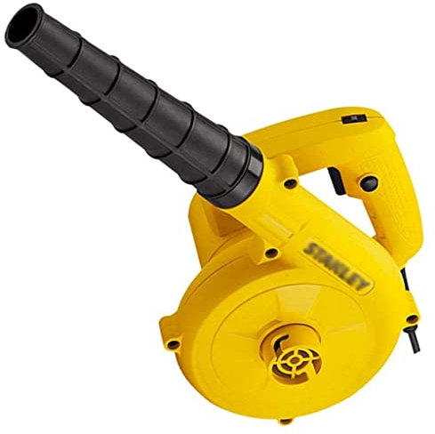 DRYIC Soplador eléctrico Soplador de Hojas eléctrico Control de 6 velocidades Portátil Ligero Limpieza del hogar Eliminación de Polvo Industrial Interior al Aire Libre 600 W
