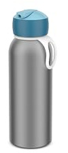 Mepal - Thermoflasche Flip-up Campus - Isolierte Trinkflaschen für Kinder - Edelstahl Thermosflasche - 4 Stunden heiß & 12 Stunden kalt - BPA-frei - 350 ml - Cool blue