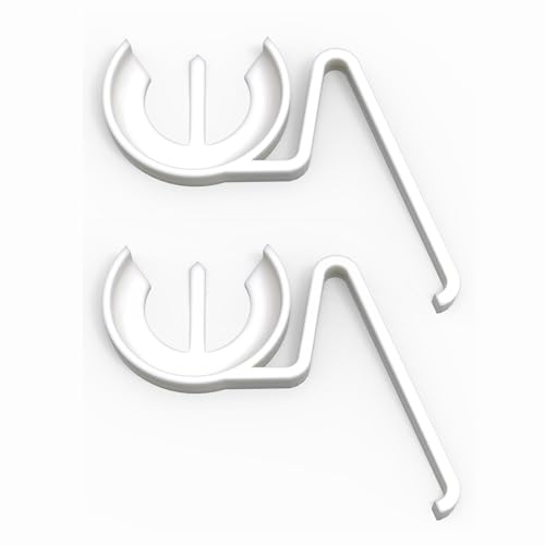 Sintrix Fab Lot de 2 ressorts de sécurité compatibles Geberit 81658091/816580931 - Pièce de rechange pour réservoir de chasse d'eau