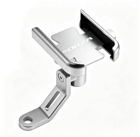 Soporte de teléfono móvil de aleación de aluminio Para Hon@&da Forza 125, 250, 300, 350 Y 750 Para Teléfono Móvil De Motocicleta, Navegador GPS, Espejo Retrovisor, Soporte Para Manillar, Accesorios(4)