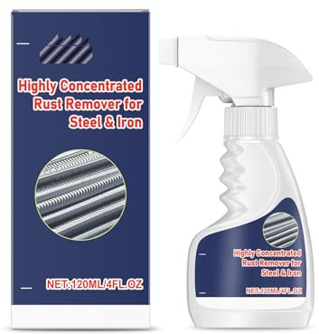 CULIWATE Meigline Rust Remover, 4 Fl Oz Highly Concentrated Rust Remover for Steel & Iron, Meigline Highly Concentrated Steel Remover for Tools, Stainless Steel, Automotive Parts (1pcs)