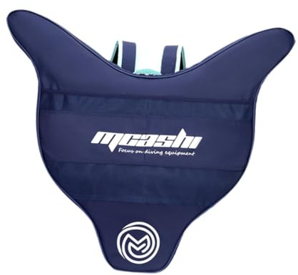 RoaQinFo Meerjungfrau Flossen Rucksack Schwimmen Monoflosse Tasche Badeflossen Aufbewahrung Tauchsport Rucksack Nylon Schaum für Tauchen Schwimmen Alltag Reise