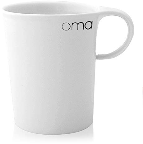 BonApart Becher Kaffeebecher Teebecher Henkelbecher mit Schriftzug Made in Germany (Oma)