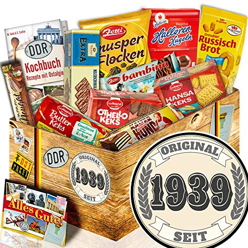 Kekse als Geschenk verpacken/DDR Box/Original seit 1939 / Zum Geburtstag