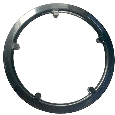 rockible Copertura Protettiva per Ruota Copertura per Corona Corona per Catena Leggera, Nera, Portatile per Protezione della Catena della Bici per Ciclismo, 10,6 cm