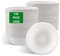FWEEK 150 pezzi 350ml zucchero di canna scodelle di carta usa e getta, bianco scodelle zuppa usa e getta, scodelle zuppa organica usa e getta, compostabile scodelle zuppa biodegradabile