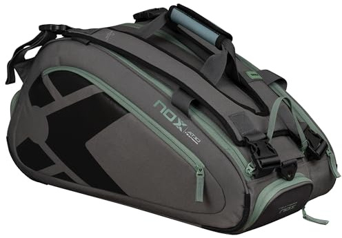 nox Padeltaschen At10 Team Grau Grün Bpat10tegr